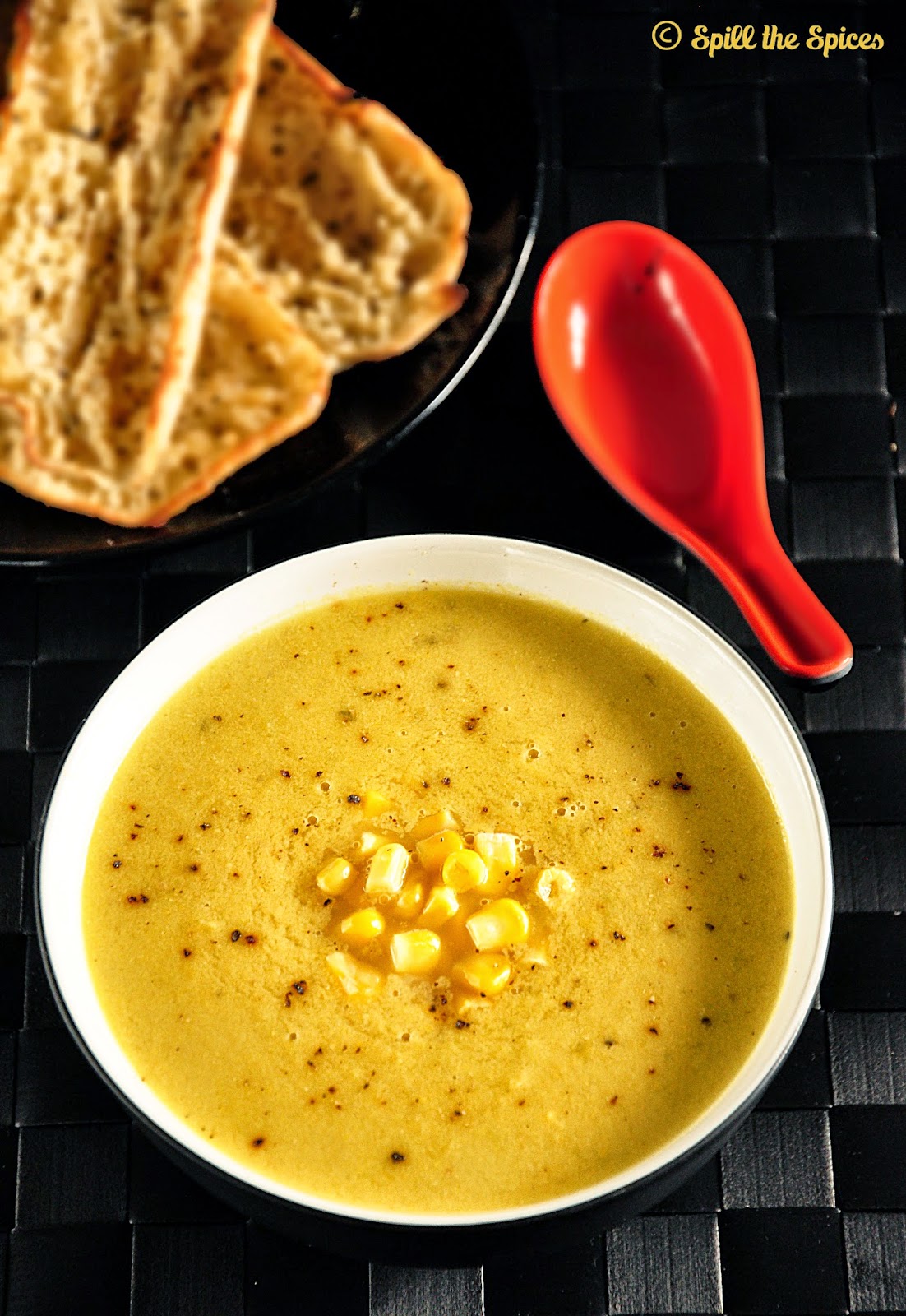 Sweet Corn Soup Spill the Spices