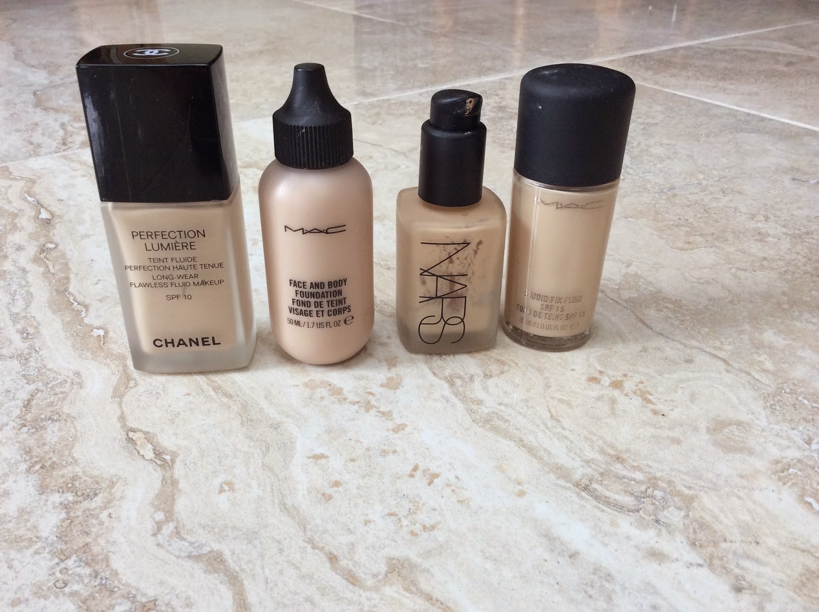The Glamourelle : My Top High-End Foundations!
