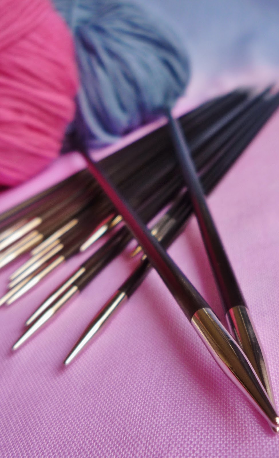 the Creations of Crazy Dazy tips for double pointed needles