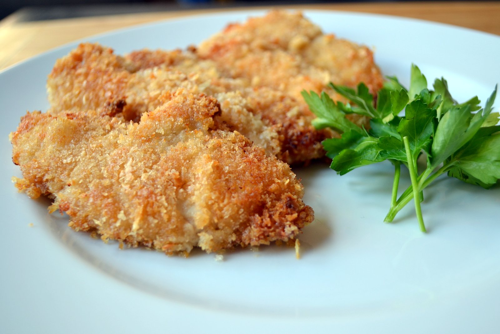 Hardly Housewives Parmesan Panko Crusted Chicken Fingers