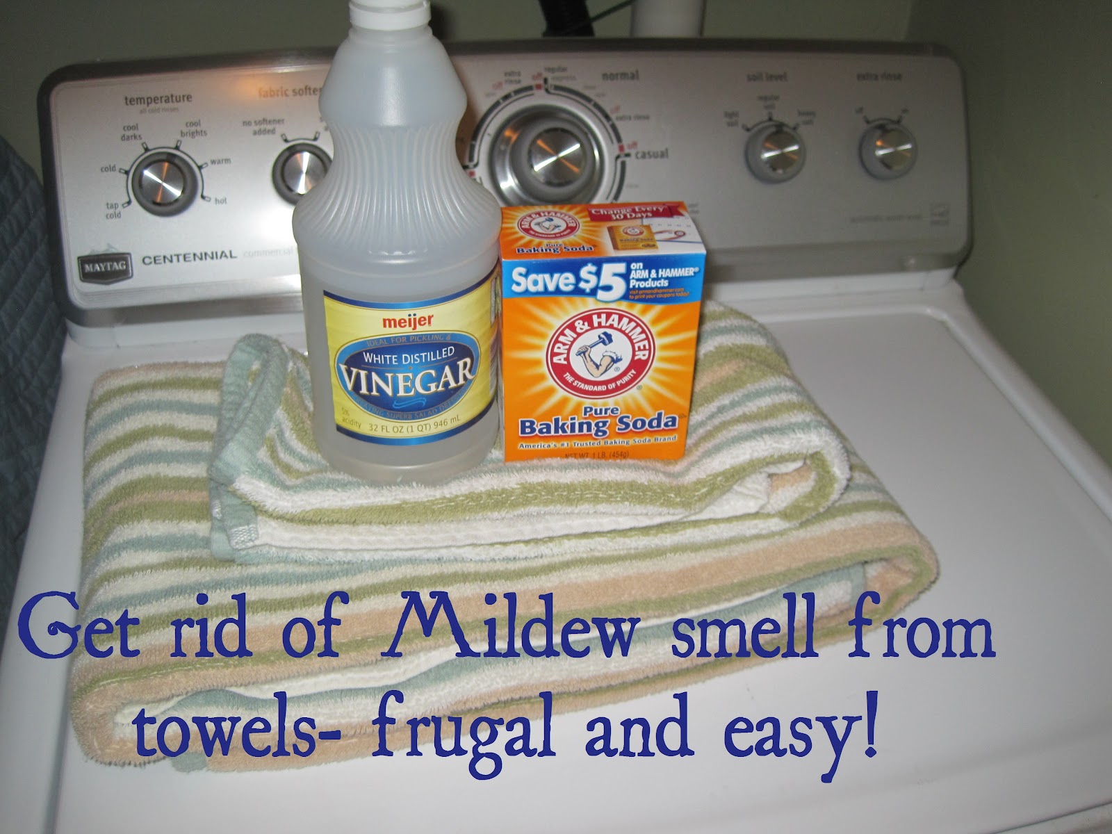 Savvy Spending How to get rid of Mildew Smell from Towels