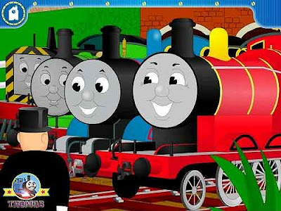 CD ROM learning software play Thomas and friends games for children puzzle logic XP Windows Vista PC