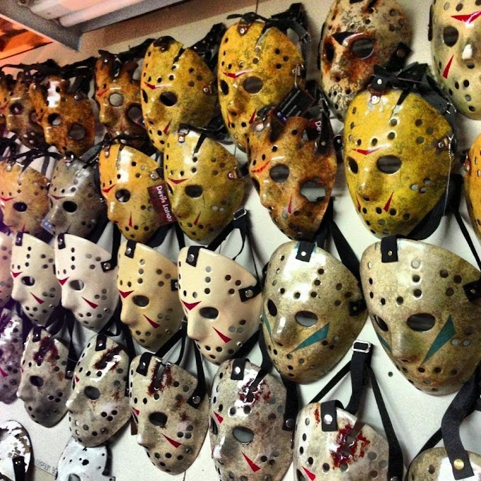 Custom Jason Voorhees, Hockey Masks by The Devils Latex