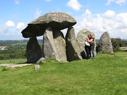 Branwen and Ninahare at Pentre Ifan
