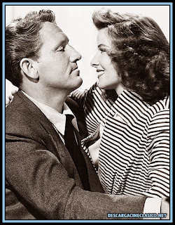 Fotografía de la película: Spencer Tracy y Katharine Hepburn (Sin amor)