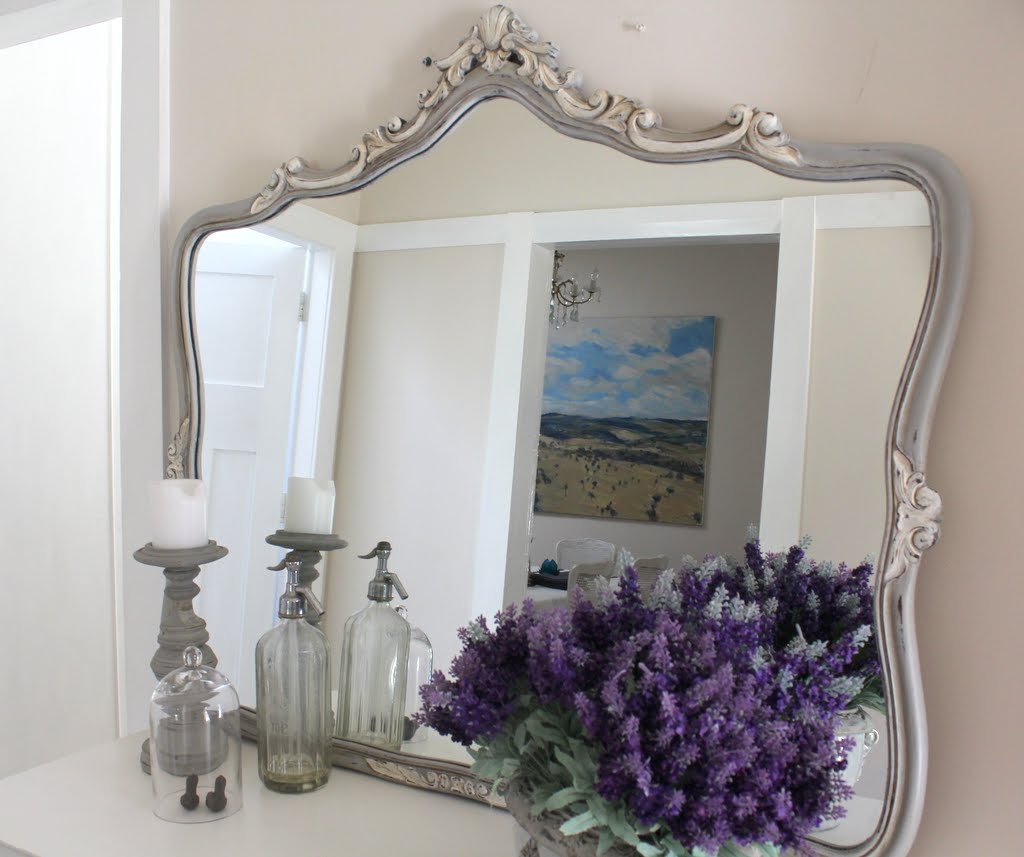 Lilyfield Life French Paris Apartment mirror and a love of painting