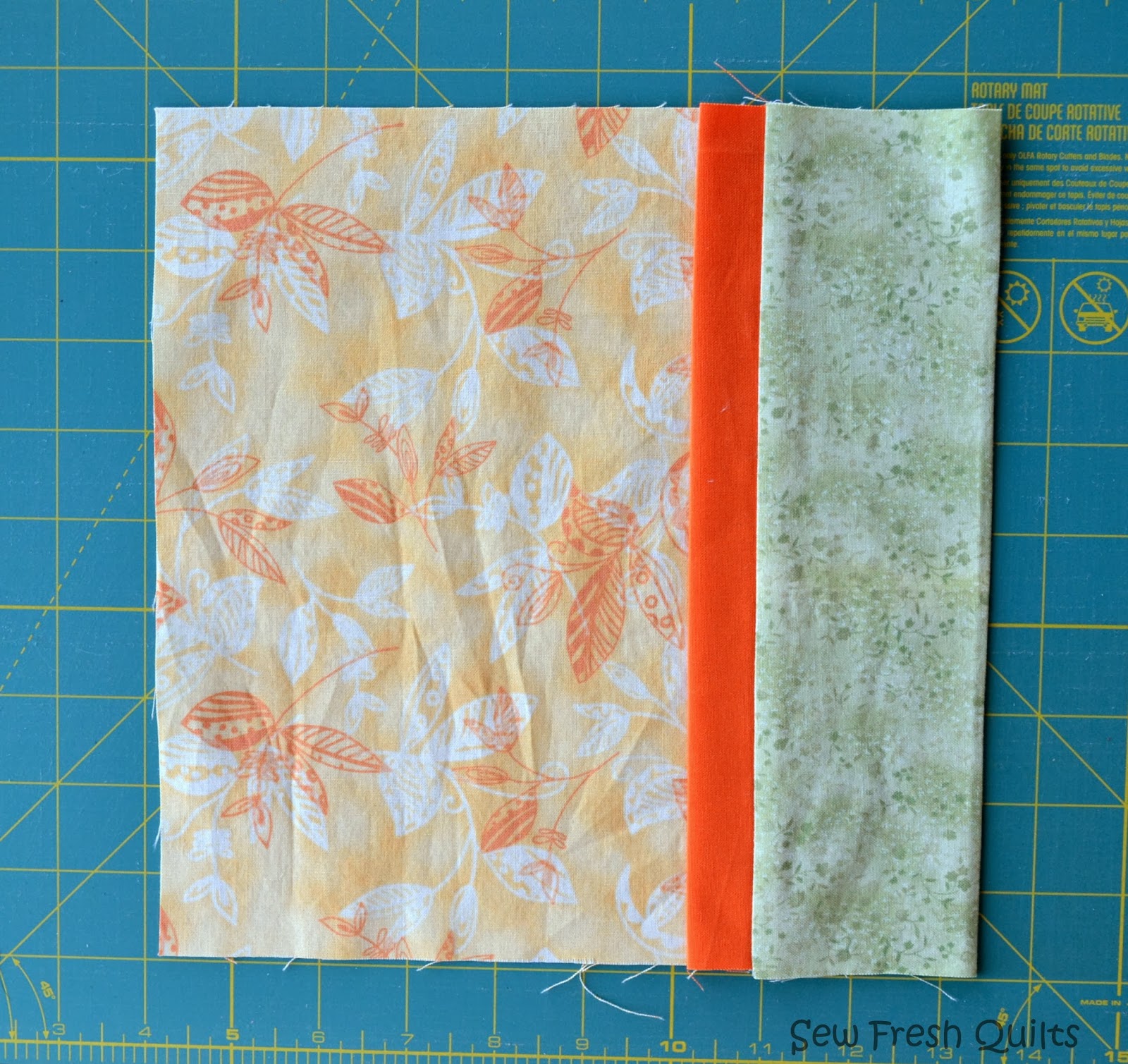 Sew Fresh Quilts Pillow Case Tutorial with French Seams