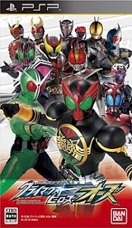 Kamen Rider Climax Heroes OOO FREE PSP GAMES DOWNLOAD