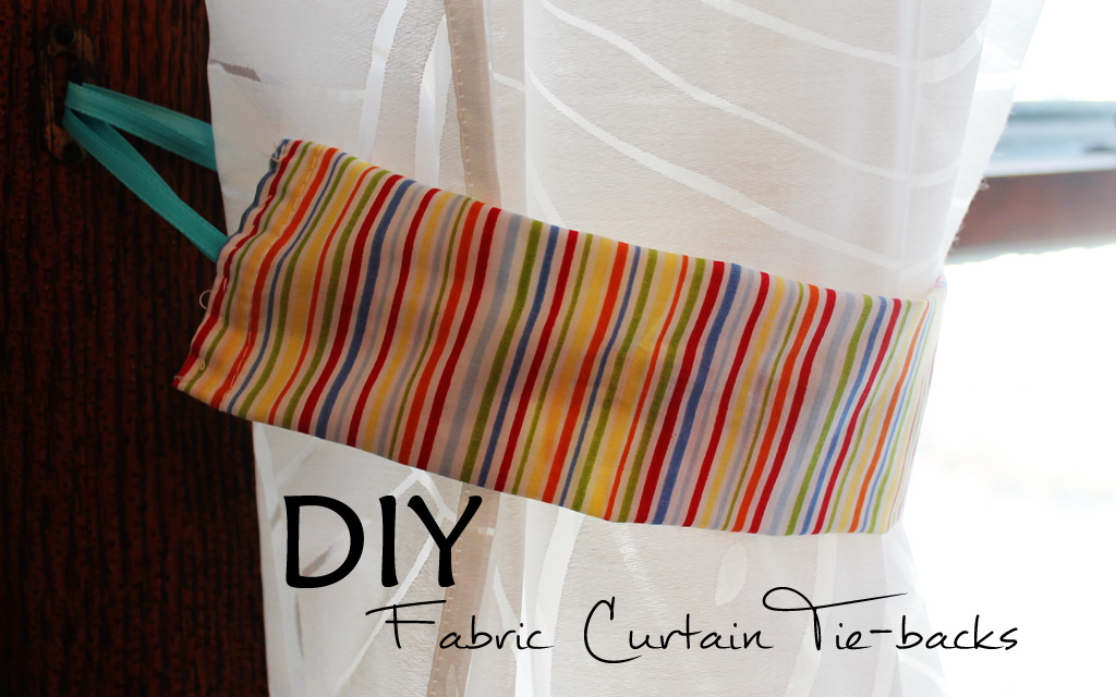 Wholesome Homestead Fabric Curtain TieBacks