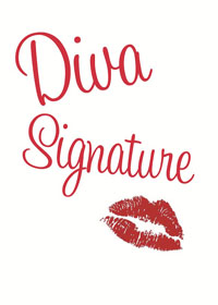 Diva Signature Poster - £19.95