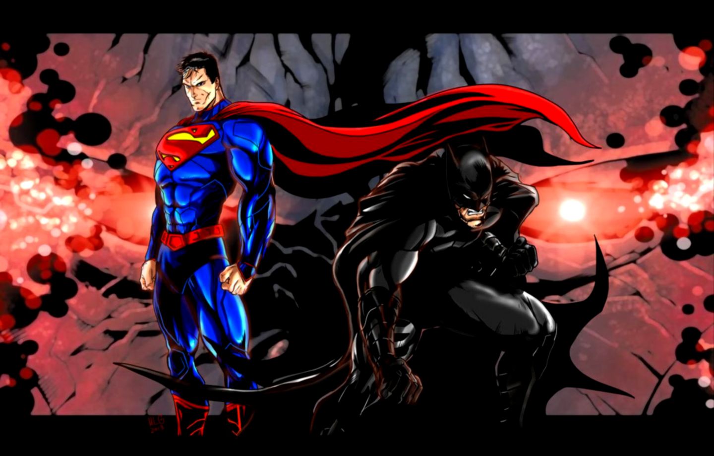 Superman And Batman Wallpaper