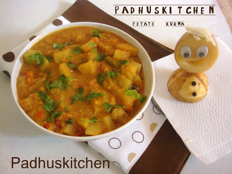 by kurma recipe recipe easy chapathi kurma following potato step kurma step our for
