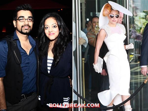 alpana neeraj design Lady Gaga - (5) -  Indian Designers Who Styled International Famous People