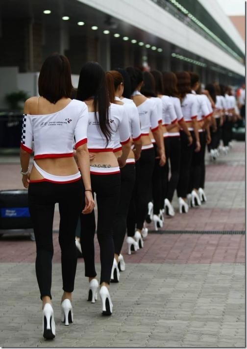 Queen Photo Collections Sexy Model In Korea 2010 F1 Race