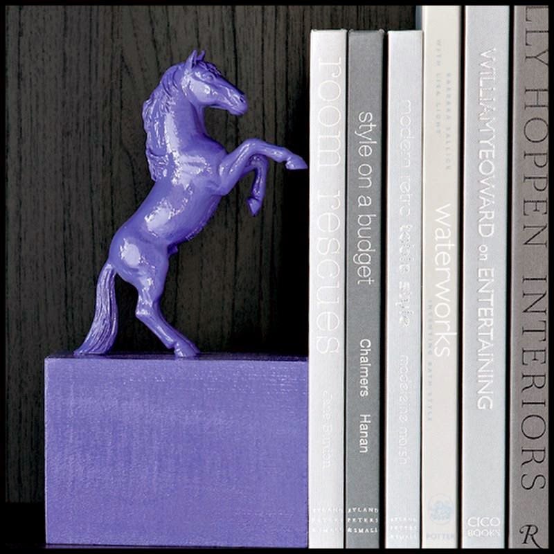 Dollar Store Crafter DIY Horse Bookends