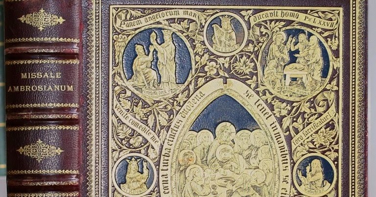 New Liturgical Movement The Art of Liturgical Book Binding