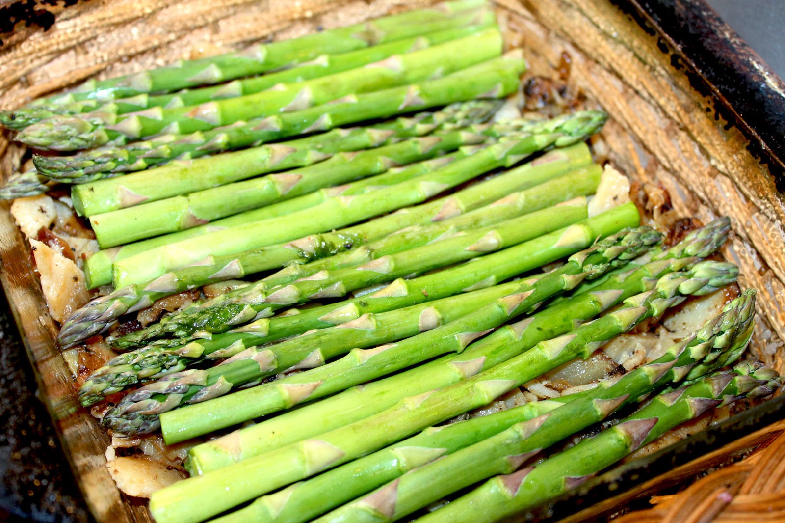 Cooking With Mary and Friends Asparagus, Bacon & Potato Bake
