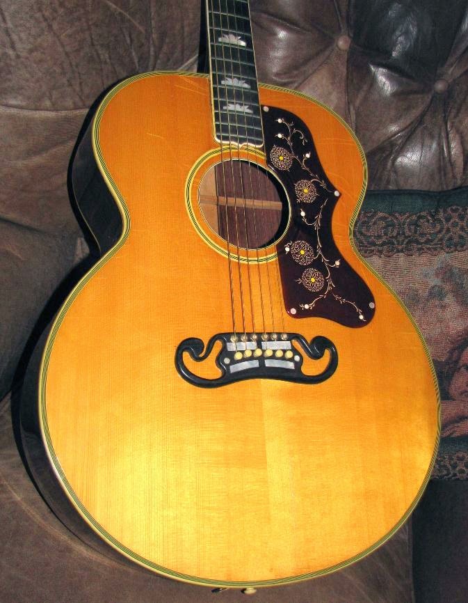 The Unique Guitar Blog Gibson SJ200 J200 L200 and J185 Everly Brothers Guitar