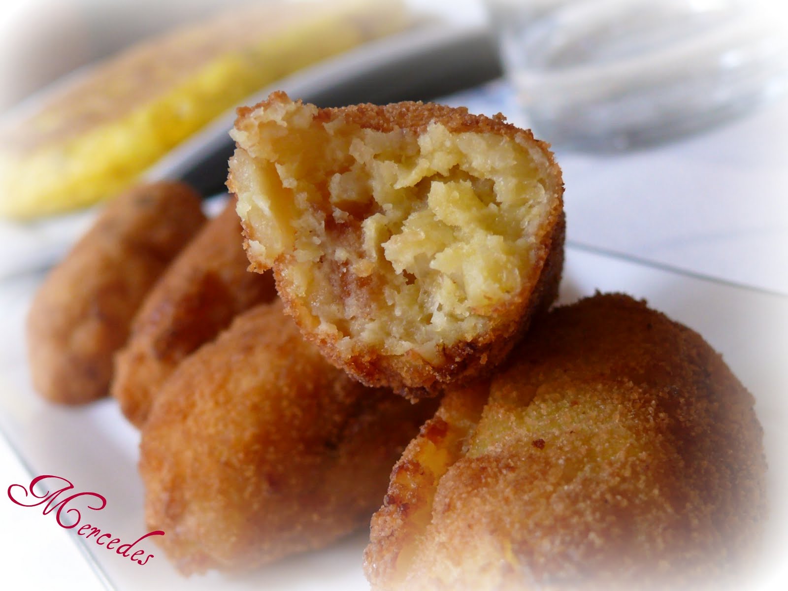 ¡Mamá! ¿qué comemos hoy? CROQUETAS DE TORTILLA DE PATATAS