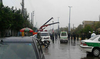 Public execution in Iran (file photo)