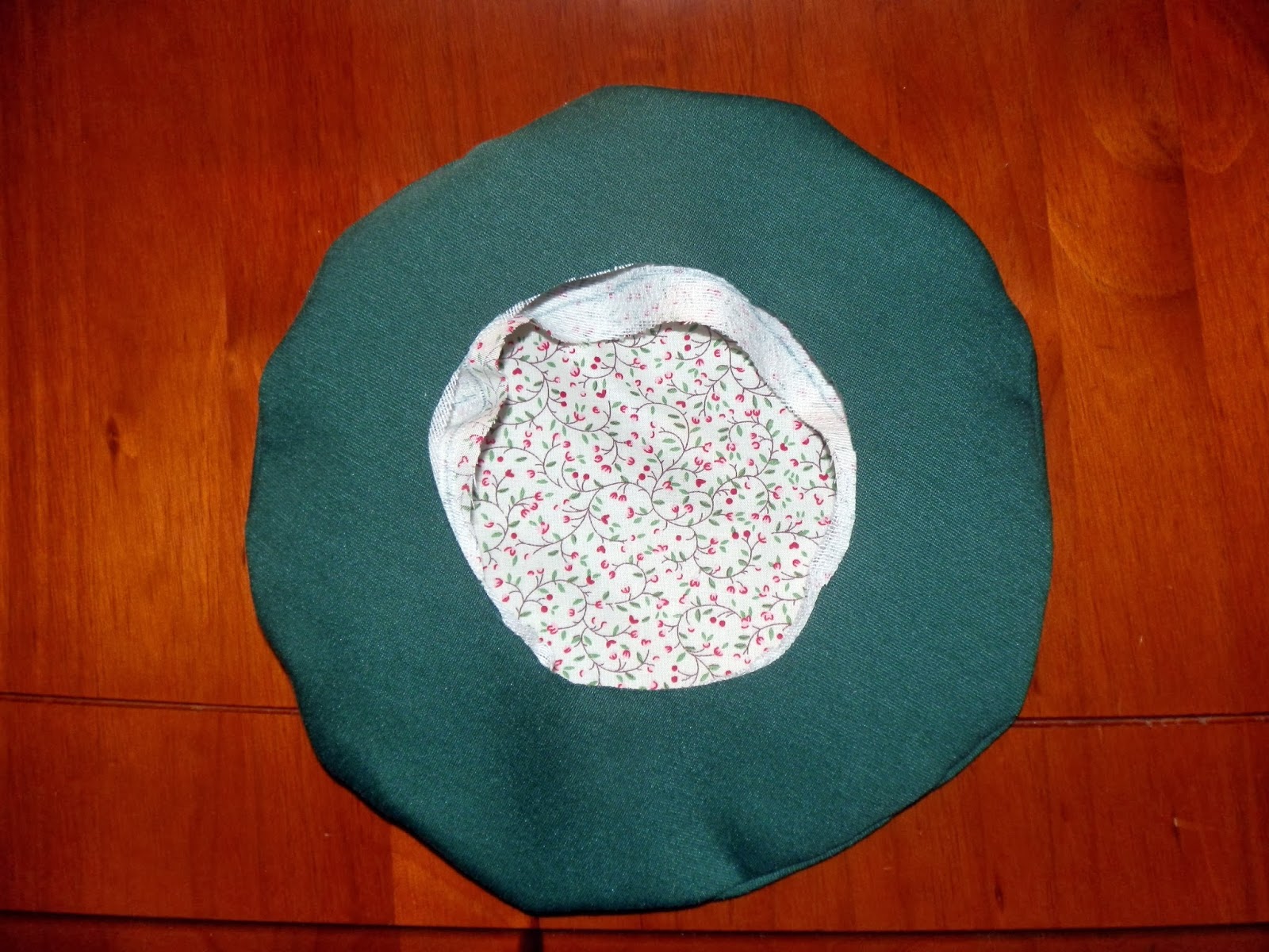 Como hacer boina de tela Imagui