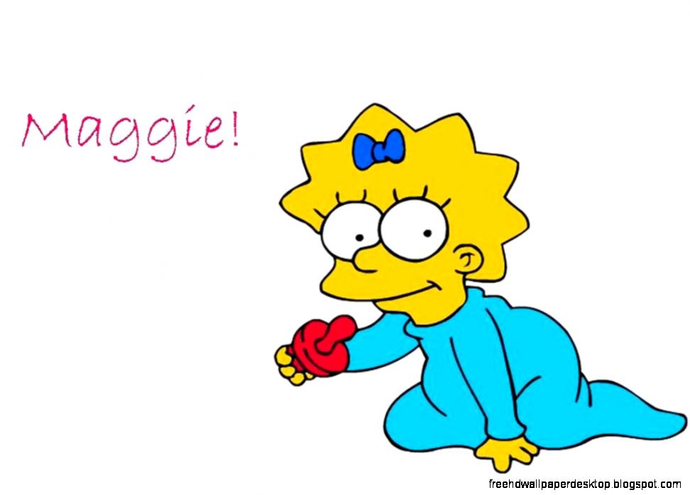 Maggie Simpson Crawling Maggie Simpson Crawling