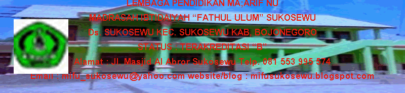 Website resmi MI Fathul Ulum Sukosewu