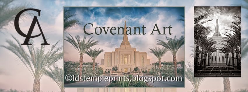 LDS Temple Prints by Covenant Art