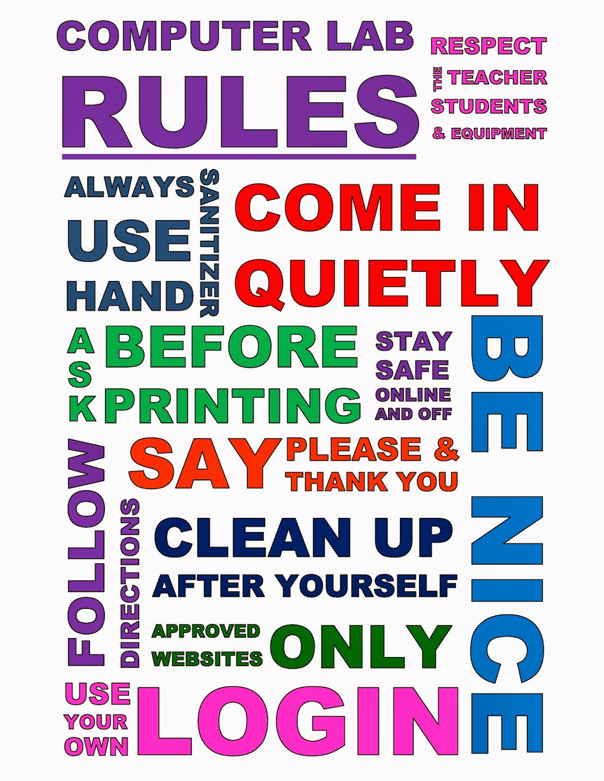 teach the bits and bytes a few new posters computer rulers