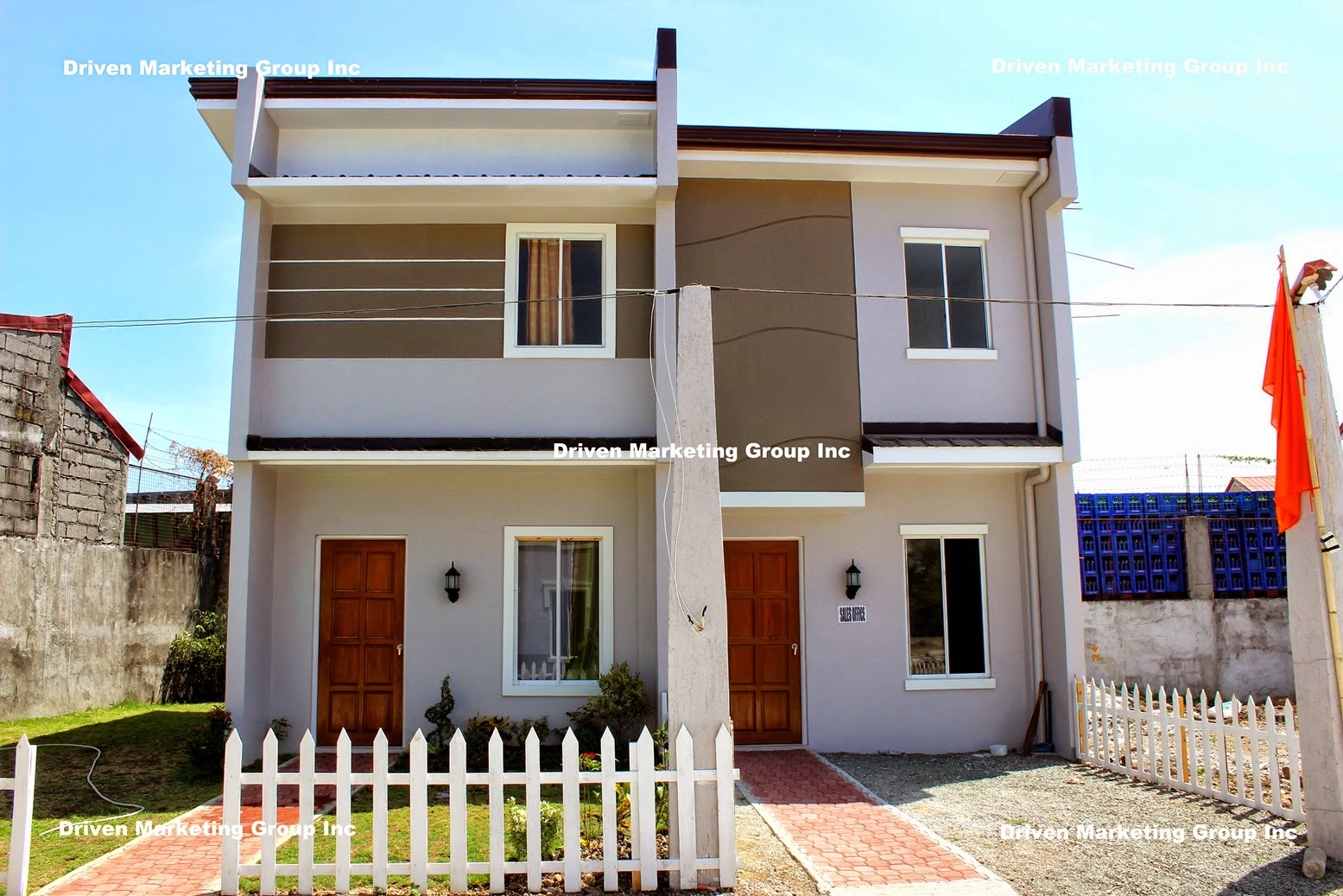 Low Cost Housing in the Philippines Elegant Townhouse in Bacoor