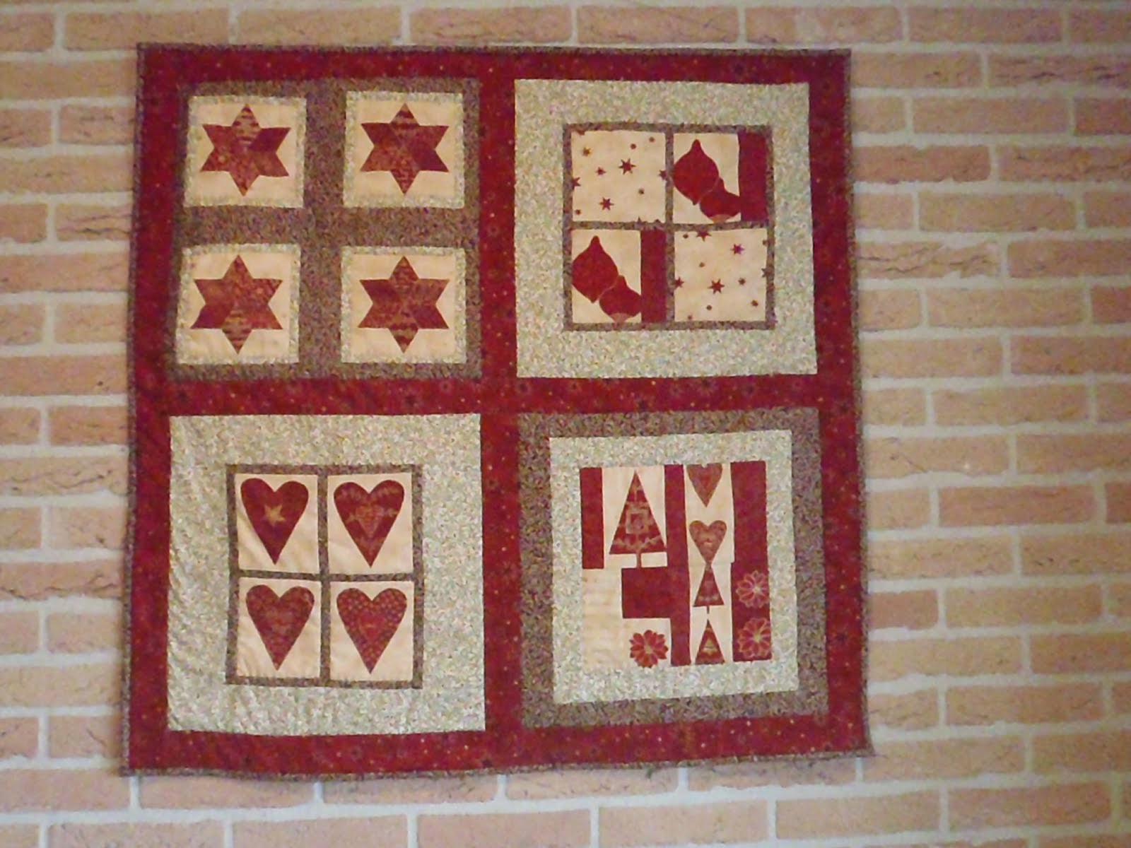 allereerste kerstquilt