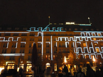 festival of lights, berlin, illumination, 2012, hotel Adlon