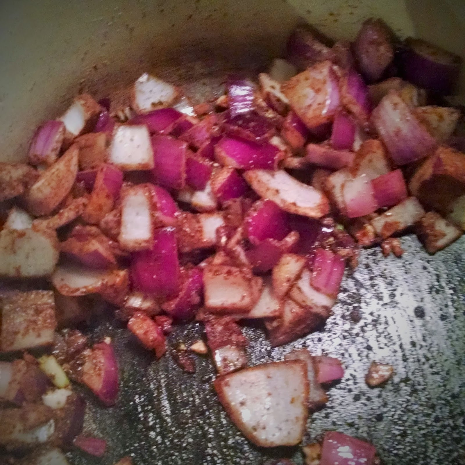 Recipe Tamil Tofu with Raisins