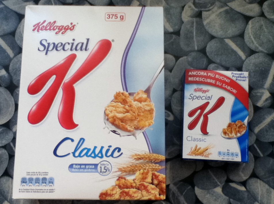 AquíPaqui Special K Classic vs Special K Classic