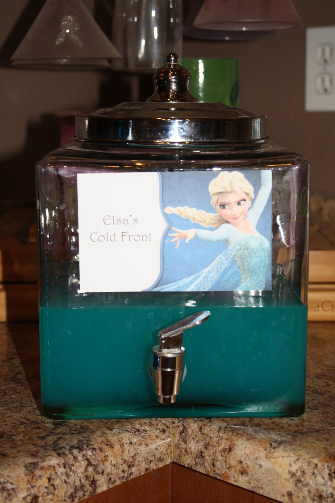 From Heels To Home Cooked Meals: Frozen Themed Blue Margarita1066 x 1600