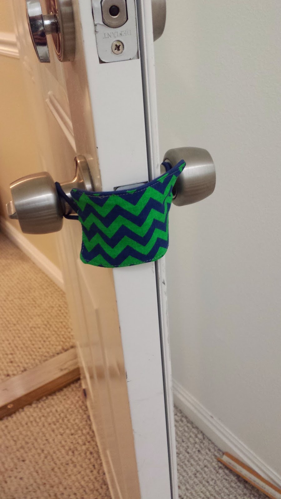 The adventures of [miss.brylie] Door Latch Cover Tutorial