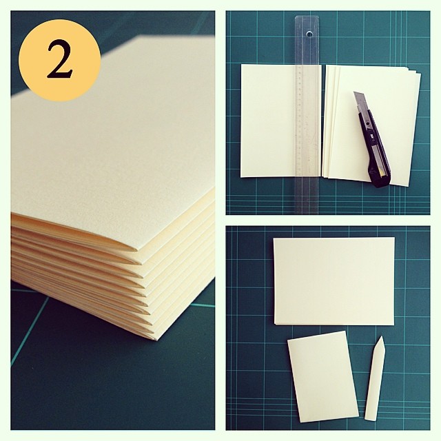 How to fill a Moleskine with good quality paper / Seaweed Kisses