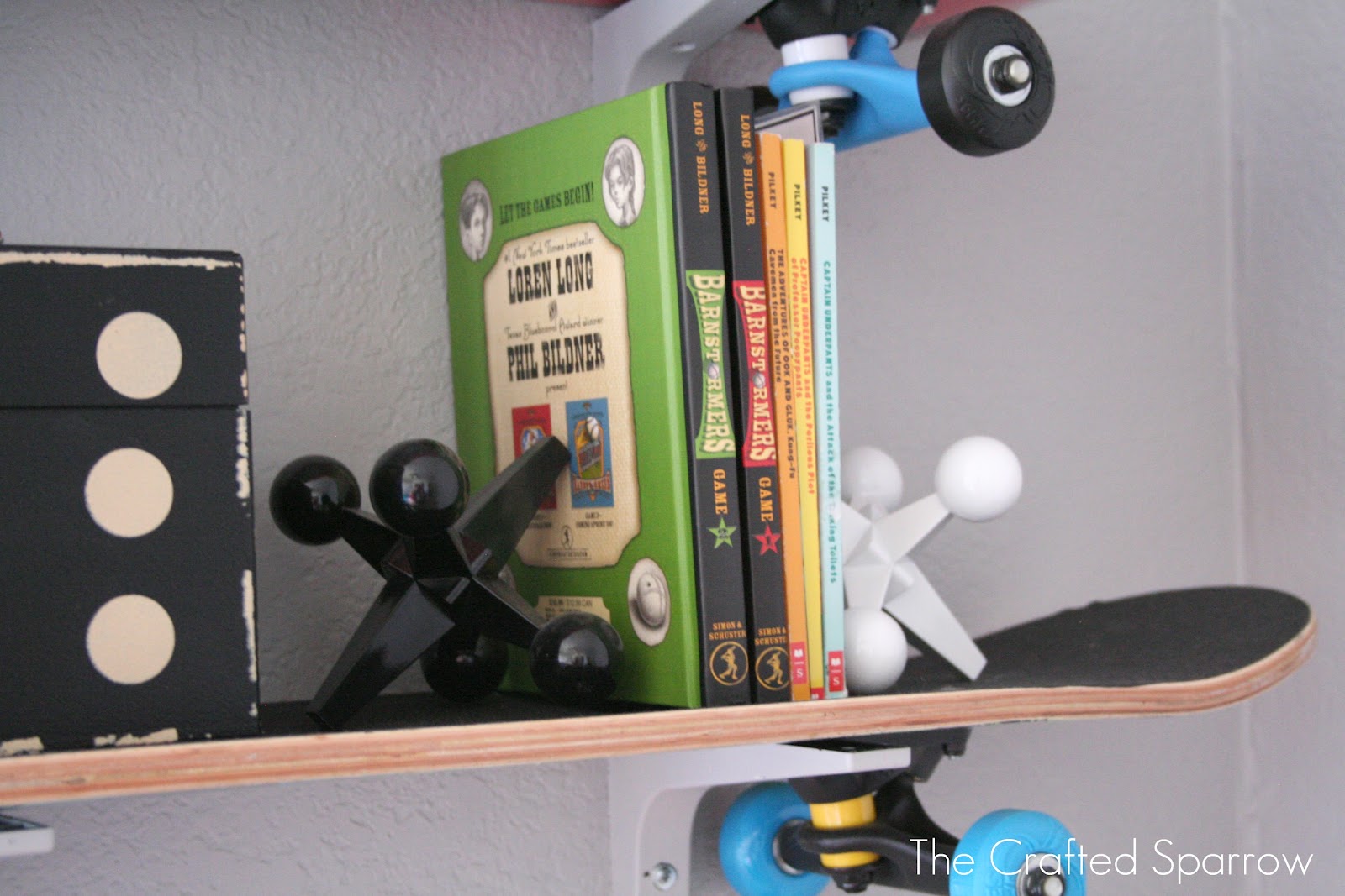 DIY Skateboard Shelves