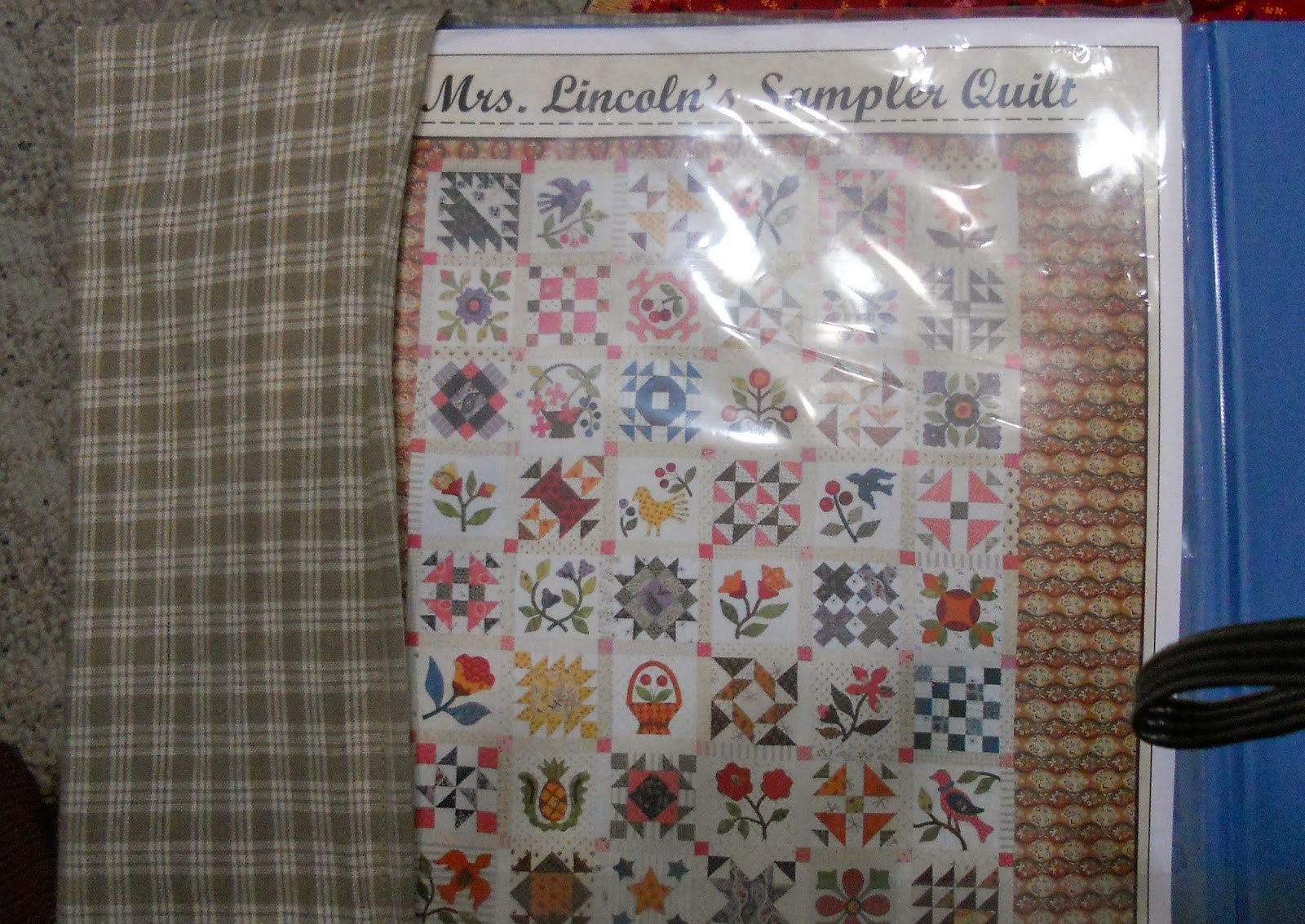 Log Cabin Quilter A Finish and Works In Progress