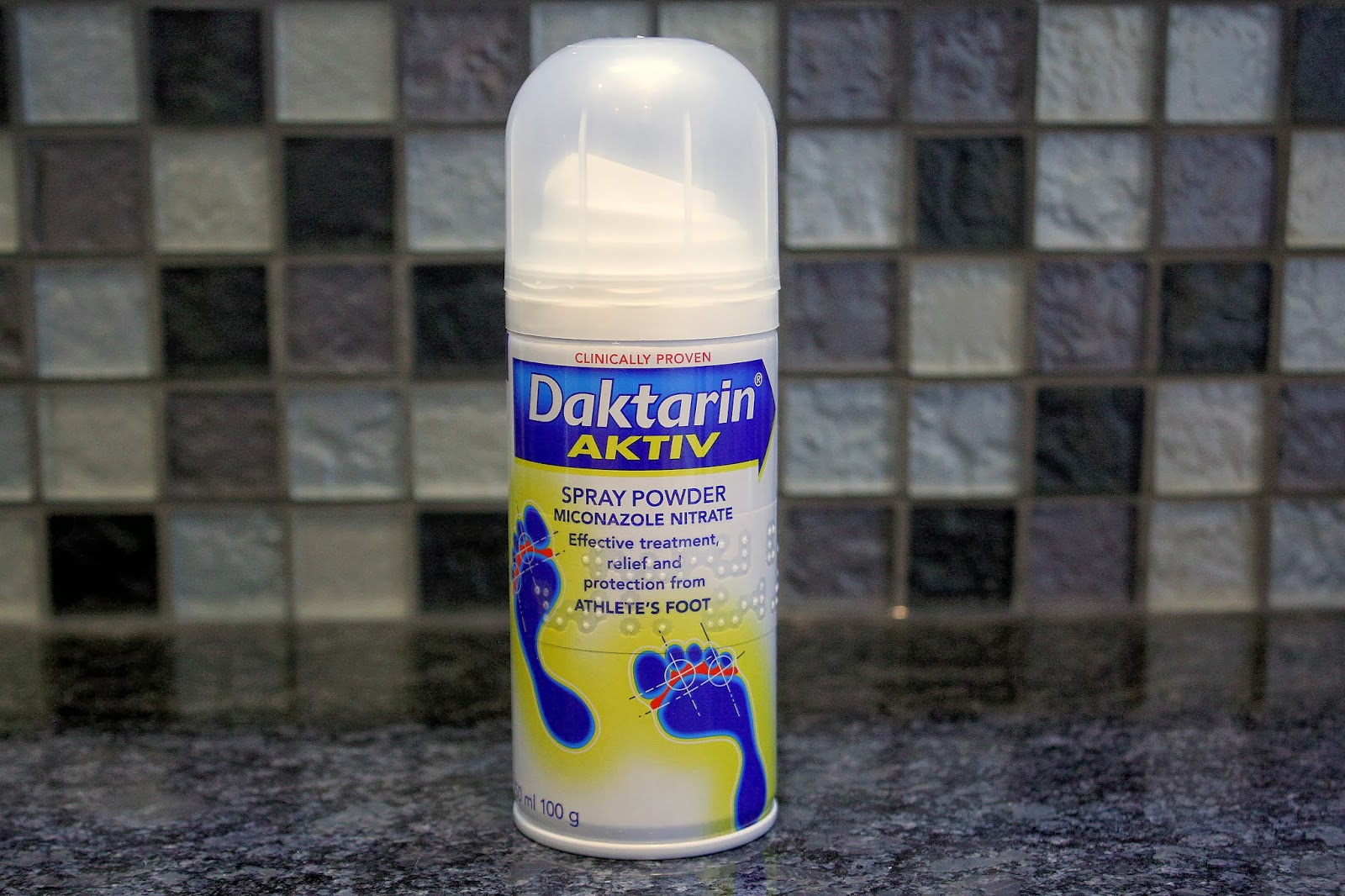 Laying It Bare Daktarin Aktiv Spray Powder for Athlete's Foot