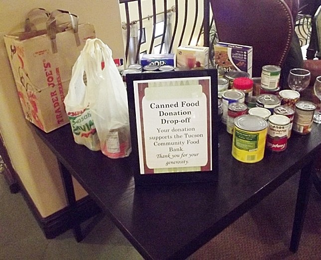 ONE CAN A WEEK Food Donation Program November 2011