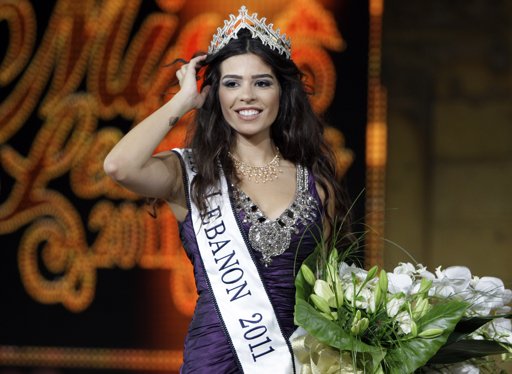miss lebanon 2011 winner yara khoury mikael