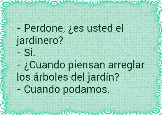 Resultado de imagen para jardinero humor