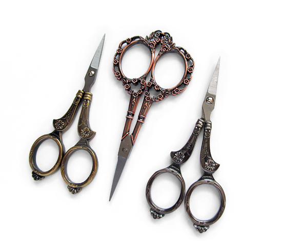 scissors, ножницы в винтажном стиле