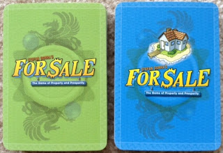 different decks from For Sale game