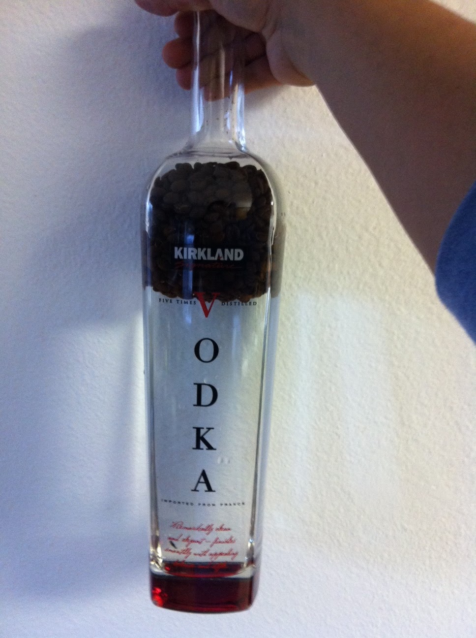 Infusions by Curtis Espressoinfused vodka The prequel