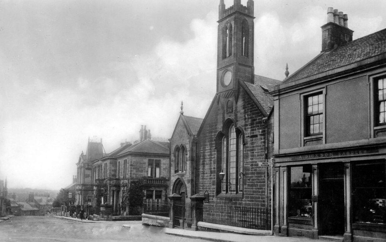 Tour Scotland Photographs Old Photographs Dalry Scotland