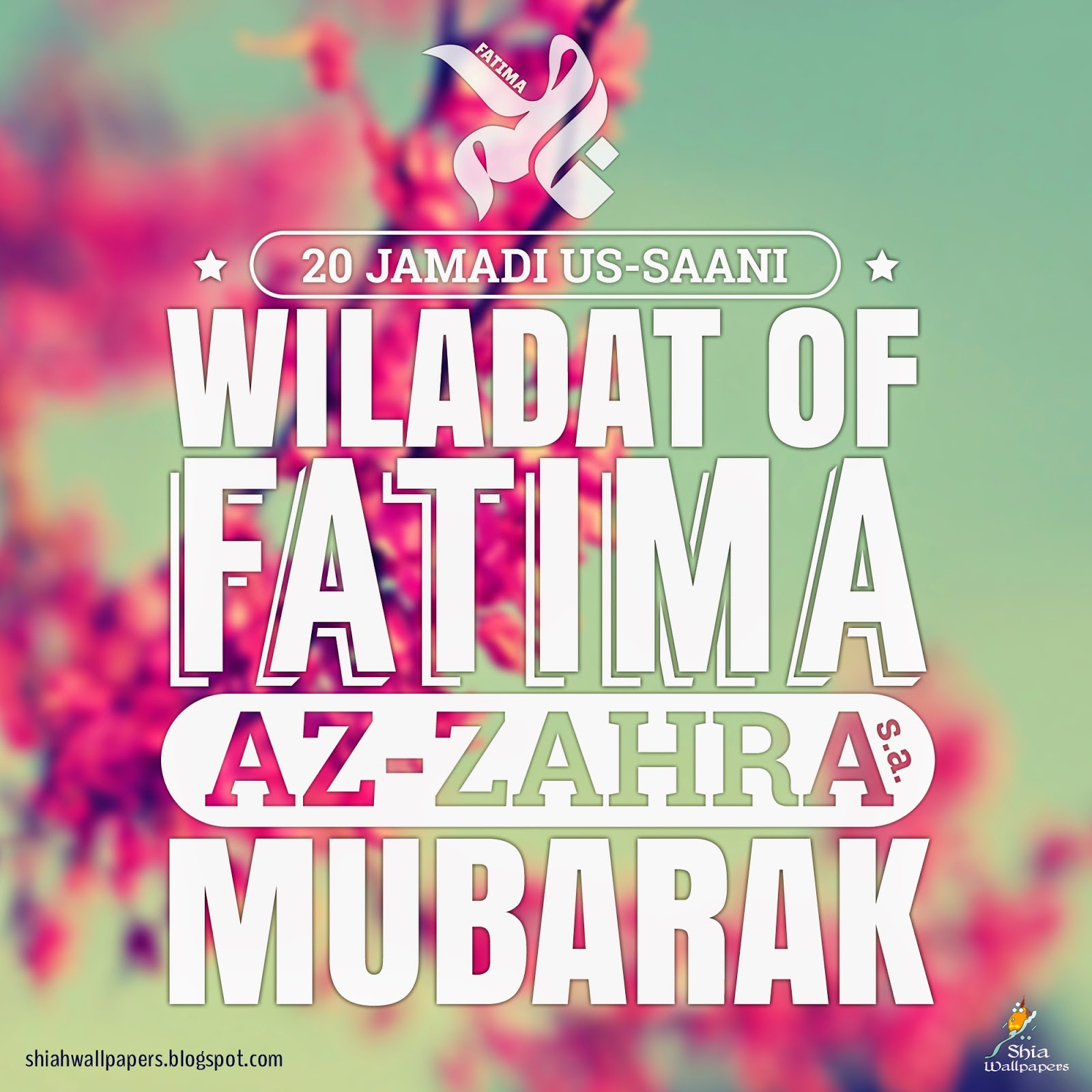 Shia Wallpapers Fatima azZahra (sa) Wiladat Mubarak