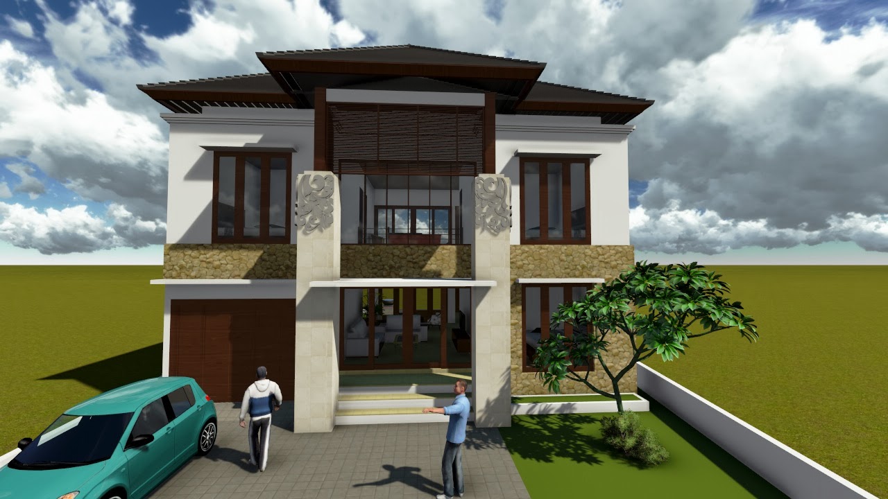 Contoh Desain Rumah Minimalis 2 Lantai Terbaru 2014 Desain