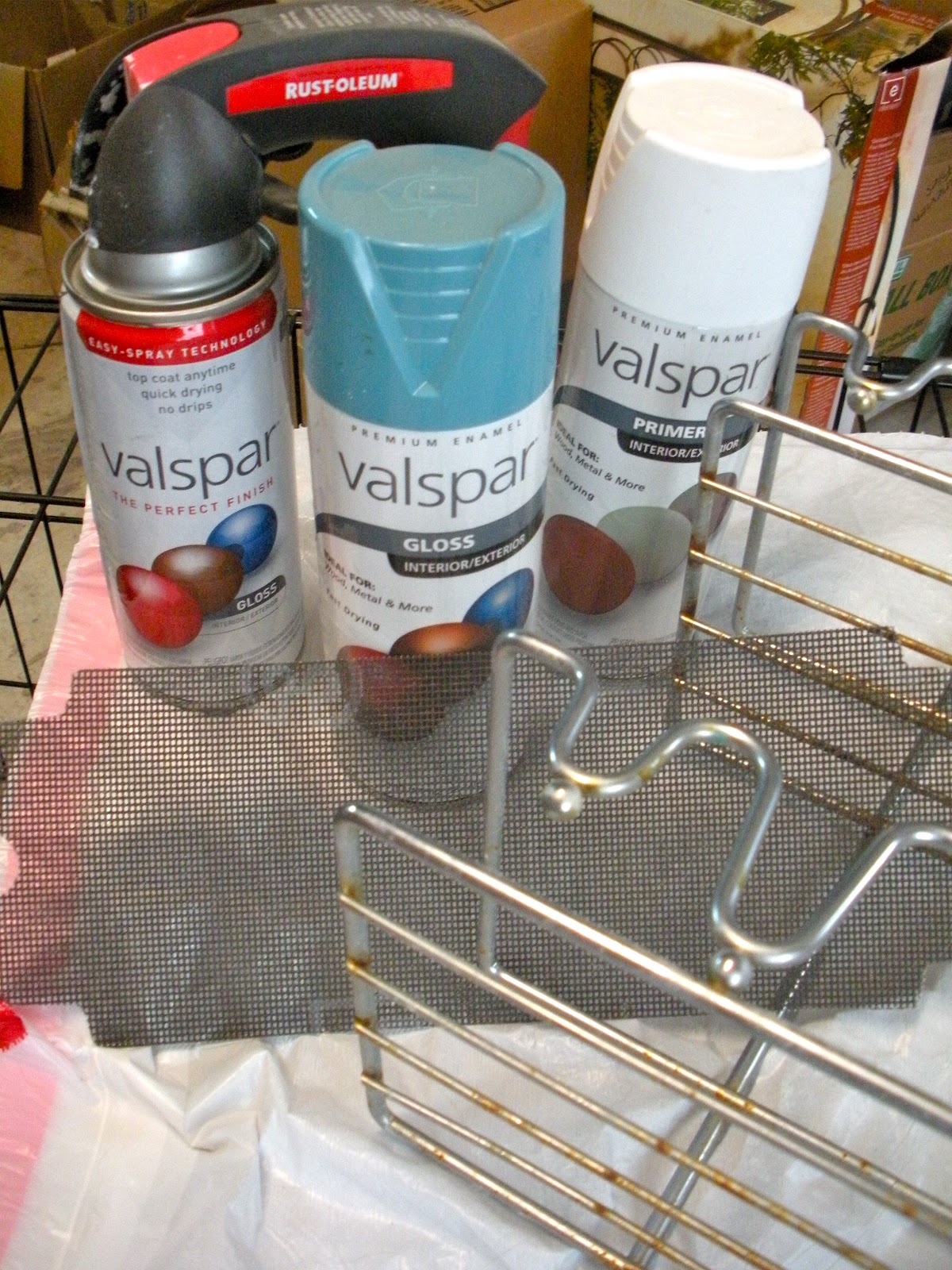 Lots of Lemons Teal Shower Caddy Repurpose